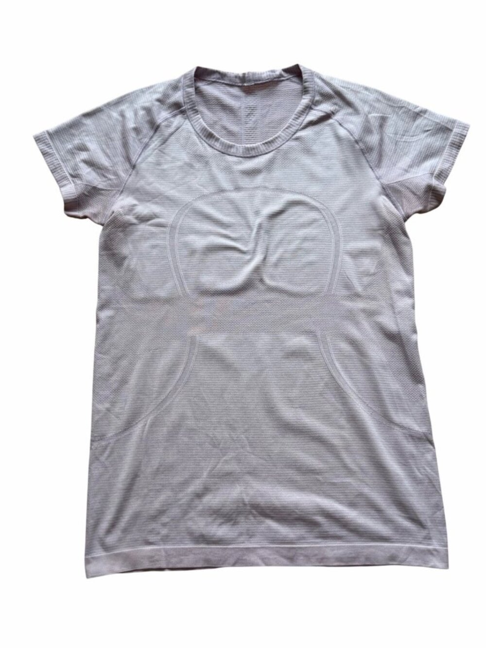 Lululemon Women's Athletic Top Light Purple Swiftly Tech Short Sleeve Yoga Gym